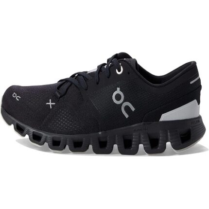 On Cloud x 3 Black Shoes